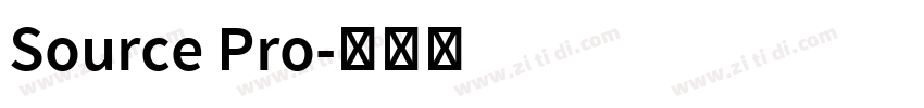Source Pro字体转换 Source Pro字体转换